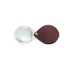 Classic Folding Magnifier 3.5X - Red-Aspheric 7x Folding Magnifier unfolded-$75.00-0reviews-0 stars