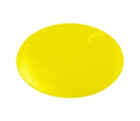 Dycem Round Mat - Yellow-Front view of Kiddikutter-$39.00-0reviews-0 stars