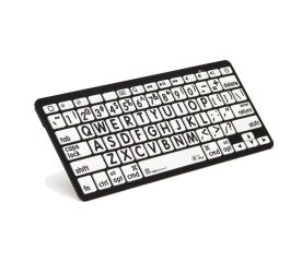 MAC Bluetooth Mini Keyboard Black on White-Front facing gold face watch with a stretchy gold band.-$288.00-1reviews-0 stars