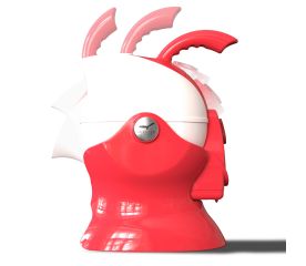Uccello Kettle - Red and White-$160.00-2 reviews-0 stars