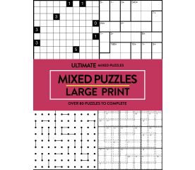 Mixed Puzzles Large Print Book-$16.00-0 reviews-0 stars