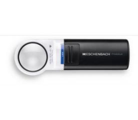 Eschenbach  Mobilux 12.5x LED Handheld Magnifier-Aspheric 7x Folding Magnifier unfolded-$209.00-1reviews-0 stars