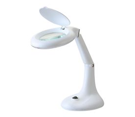 1.75x Desktop Magnifying Lamp with LED-Hand Placing Firewood in Fireplace Wearing Heat Resistant Gloves 30cm Image 1-$68.00-4reviews-0 stars