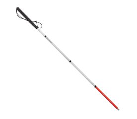 Ambutech Fiberglass Long Folding Cane 44&quot;/111.5cm-Ambutech 8mm Threaded High Mileage Tip-$67.00-0reviews-0 stars