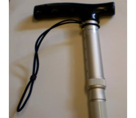 Support Cane Wrist Strap - Elastic-Bevria Folding Composite Fibre Cane 50 inch 127 cm White Image 1-$11.00-0reviews-0 stars