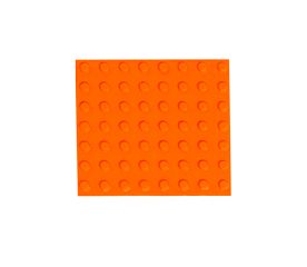 Bump Dots Small Round Flat Top Fluoro-Orange - 56 pack-Braille Tactile Stickers Rewards Image 1-$22.00-2reviews-0 stars