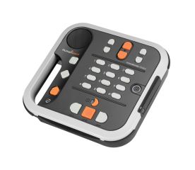 Victor Reader Stratus 12M+Wi-Fi-PEARL camera only attached to a computer with a textbook Image 1-$650.00-0reviews-0 stars
