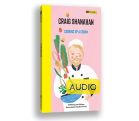 Big Visions Books: Craig Shanahan - Cooking up a Storm Audiobook - Digital Download-DK Braille Book Lego Duplo Farm Image 1-$11.00-New-0reviews-0 stars