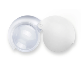 Eschenbach Mobilent 10x Aspheric Folding Magnifier-Aspheric 7x Folding Magnifier unfolded-$85.50-0reviews-0 stars