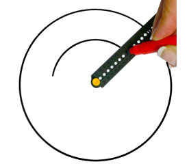 Circle Mate Compass-DK Braille Book On the Move Image 1-$50.00-0reviews-0 stars