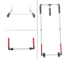 Ambutech Adult AMD - Swivel Wheels-MiniGuide Holder attached to support cane-$162.00-0reviews-0 stars