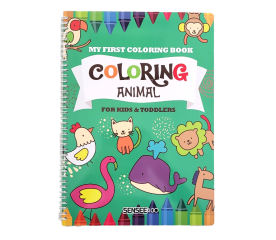 Colouring Book - Animals-DK Braille Book Lego Duplo Farm Image 1-$15.00-0reviews-0 stars