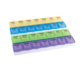 Weekly Four-Times-A-Day Medtime Planner-Product demonstration of the talking blood pressure monitor-$55.00-1reviews-0 stars