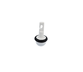 Ambutech ceramic hook on tip - White-Ambutech Telescopic Fiberglass 8 Piece Cane-$38.00-0reviews-0 stars
