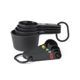 Black Measuring Cup and Spoon Set