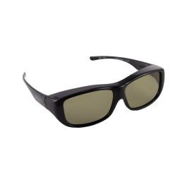 Fitover Quamby Eternal Black - Large - Yellow Lens