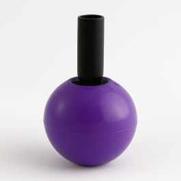 Bevria Supaball Rolling Cane Tip Purple