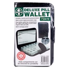 Deluxe 7 Day Pill Wallet