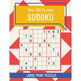 100+ Large Print Sudoku Book