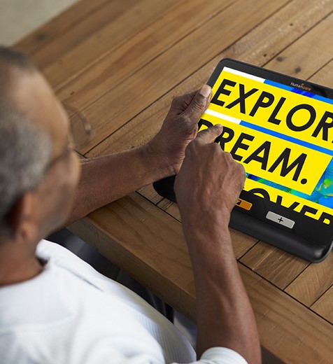 Explore 12 portable digital magnifier